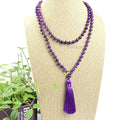 Premium Handmade 108 Stone Mala Necklace