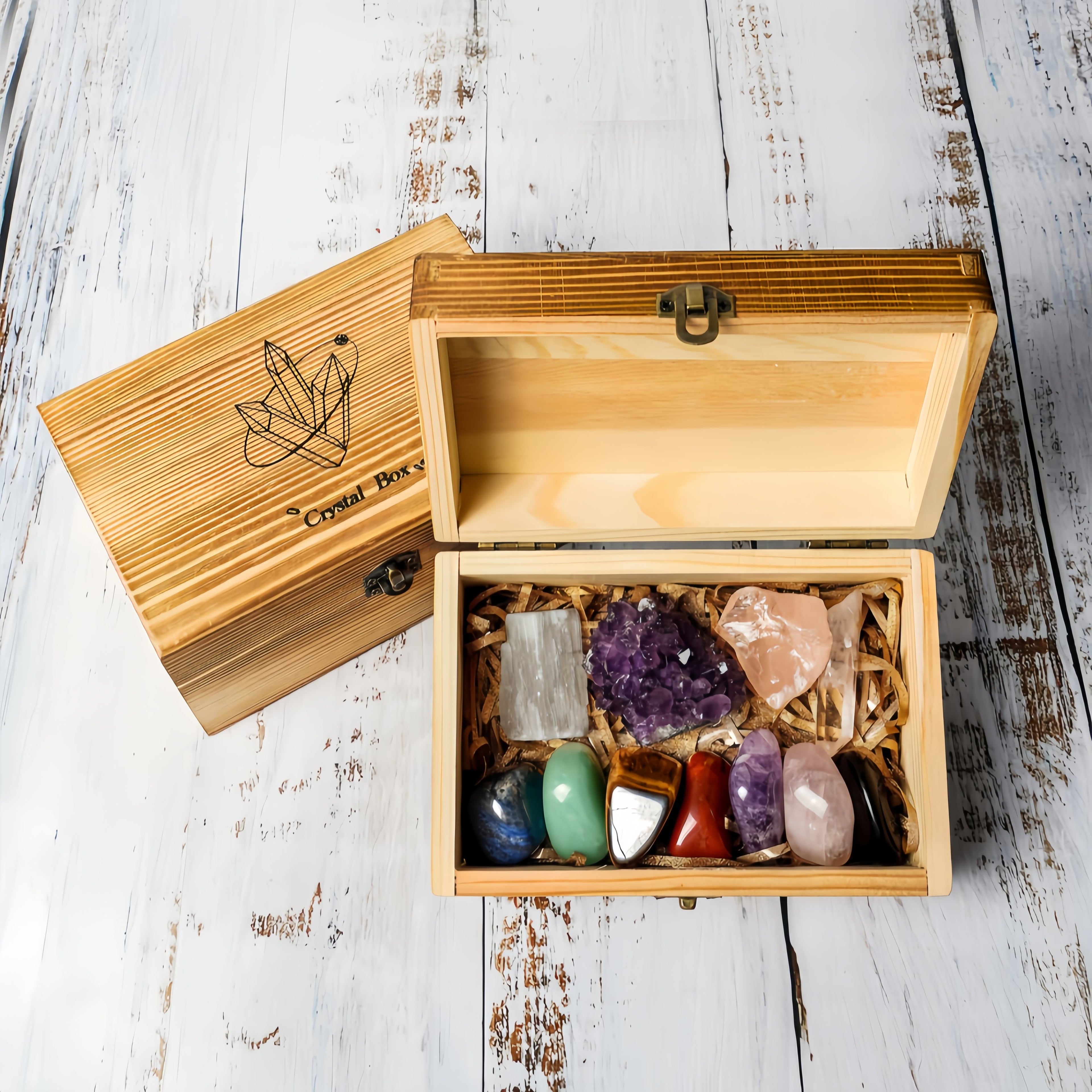 22pcs Luxury Feng Shui Chakra Energy Crystal Collection